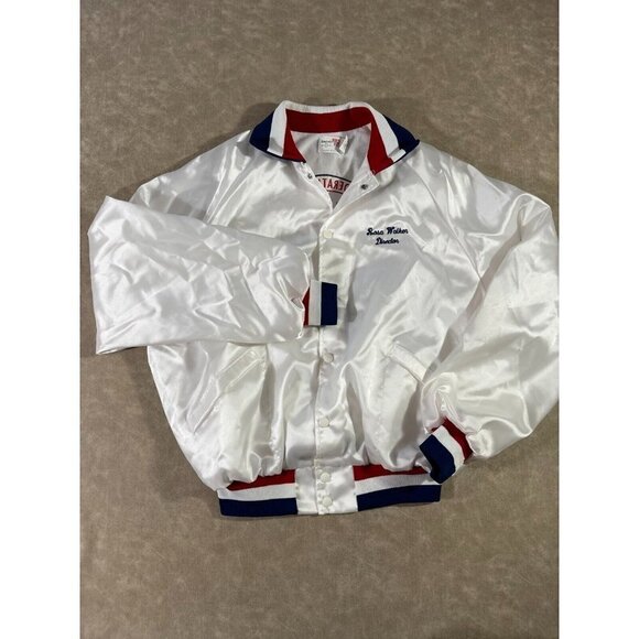 King Louie Pro Fit Other - Vintage King Louie Pro‎ Fit Men's Bomber Texas AFL Satin Button Jacket XL
